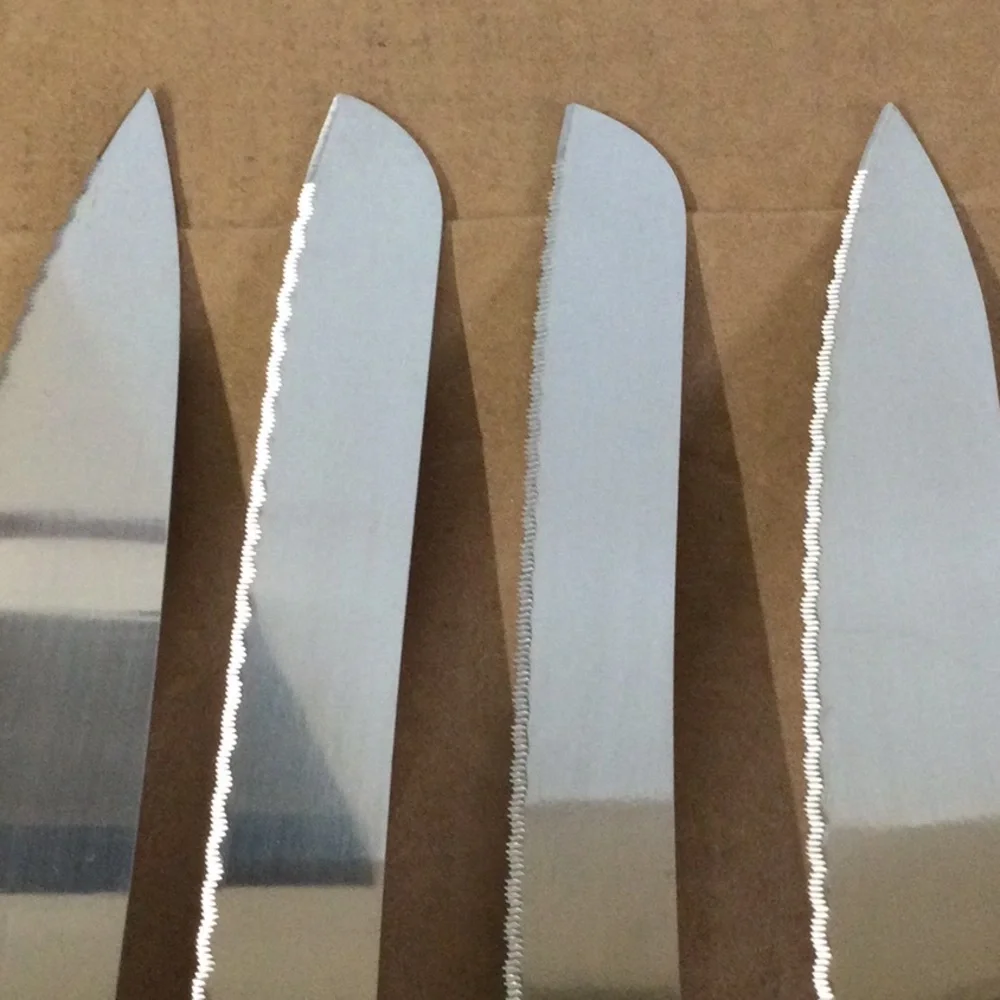 New 4 Stainless Kitchen Knifes